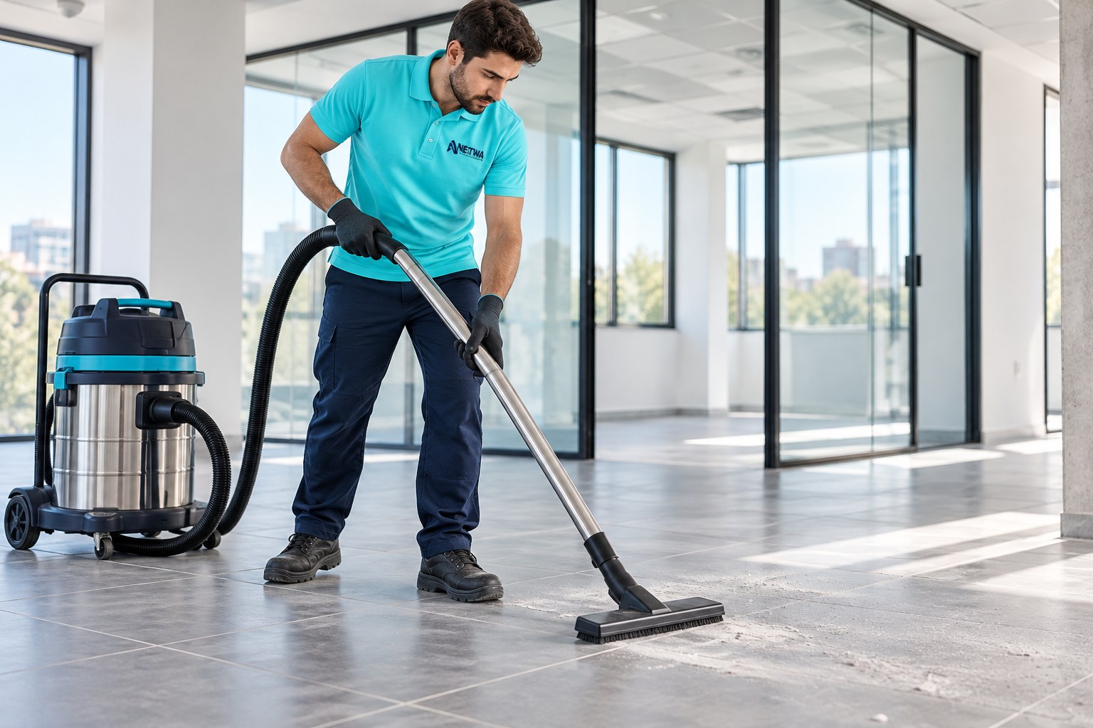 Nettoyage après travaux